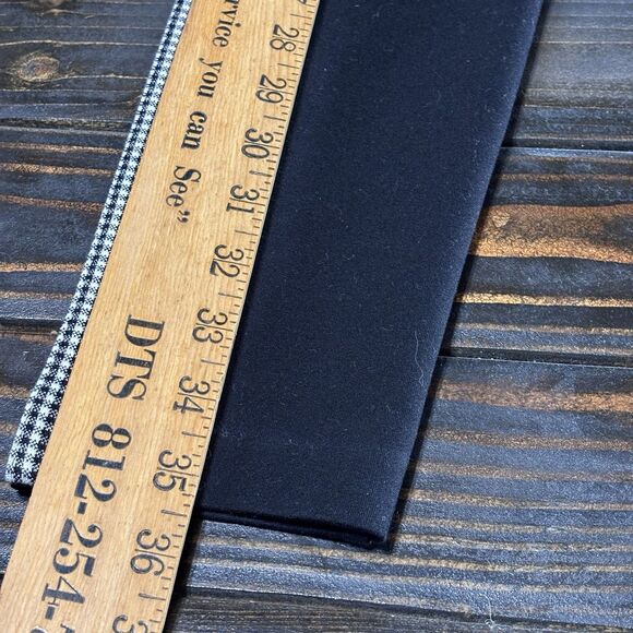 Zara Trafaluc Collection Legging Women's Black Side White Stripe Ponte Size M - Picture 12 of 16